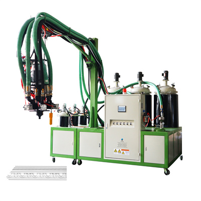 HDPE Sleeve Casing Tube Extruding Machine with PU Foaming Machine සහ Corona Machine